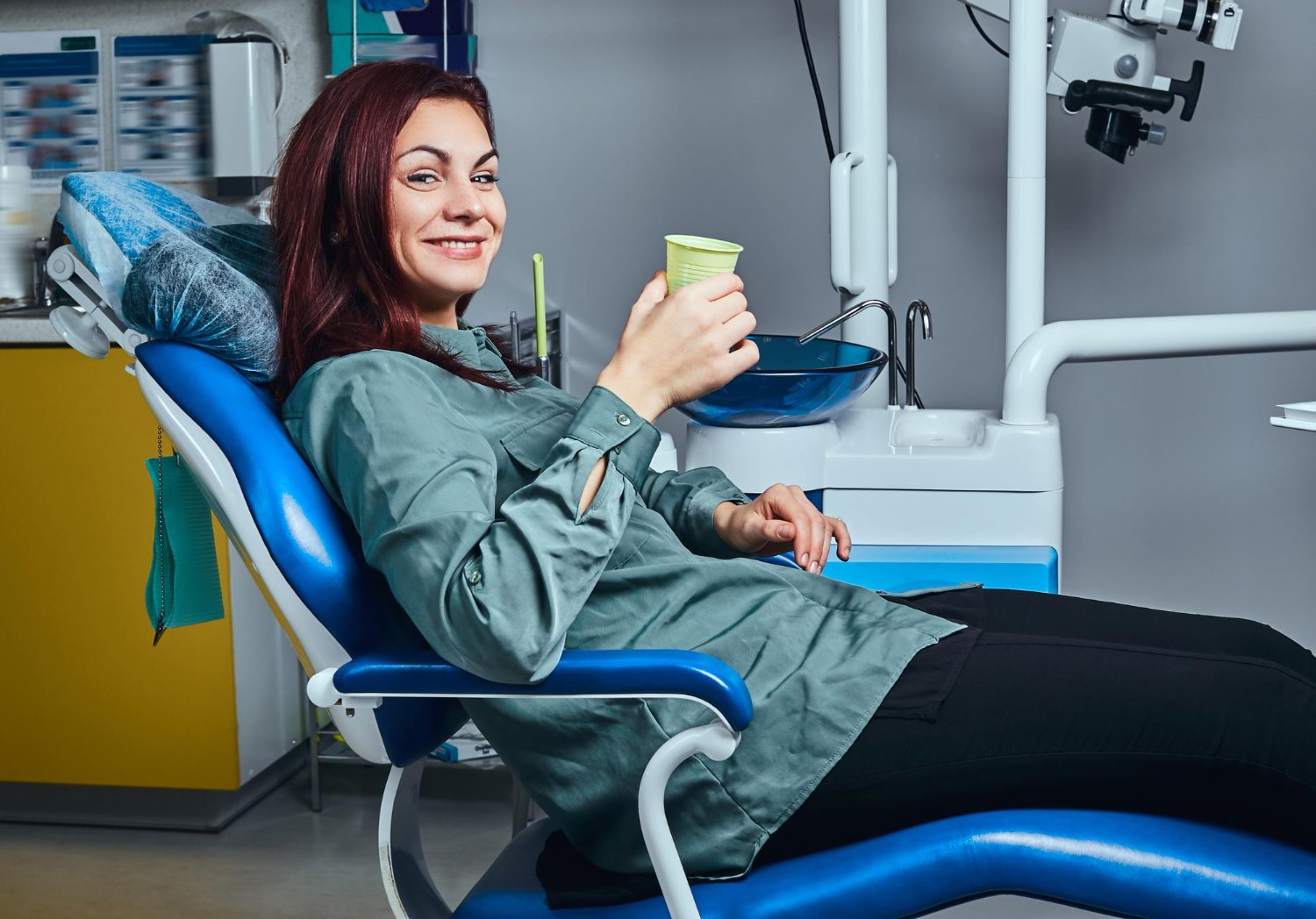 Relaxed clinic environment at FG Cosmo Dental Clinic