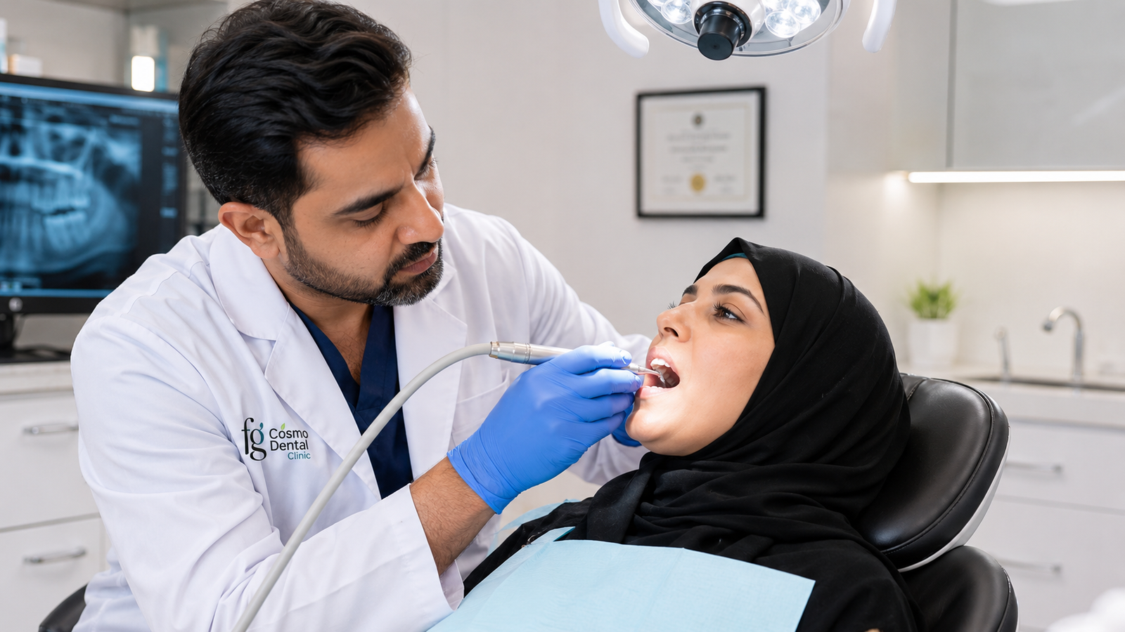 Teeth deep cleaning treatment in Karachi