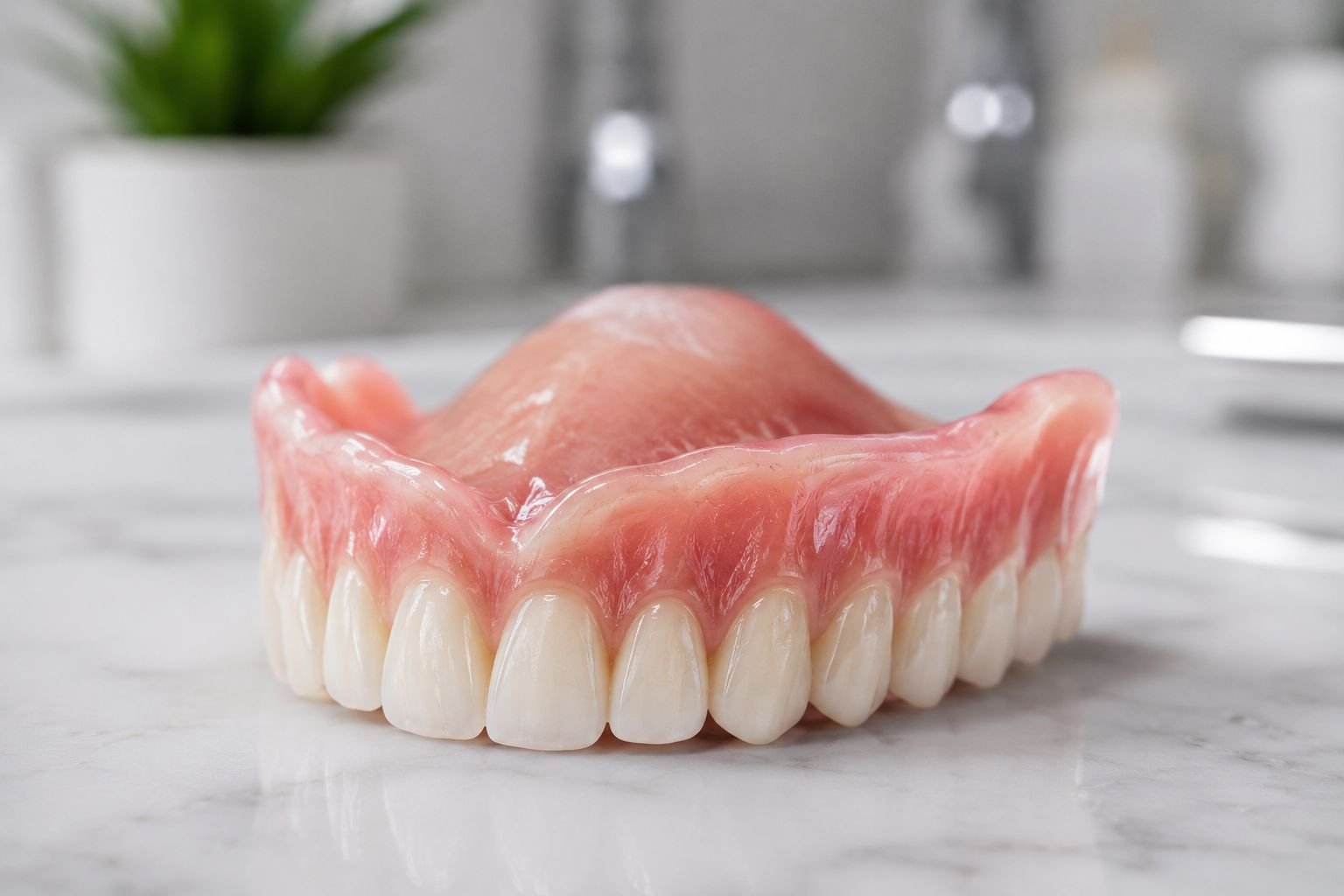 Removable denture treatment at FG Cosmo Dental Clinic Karachi