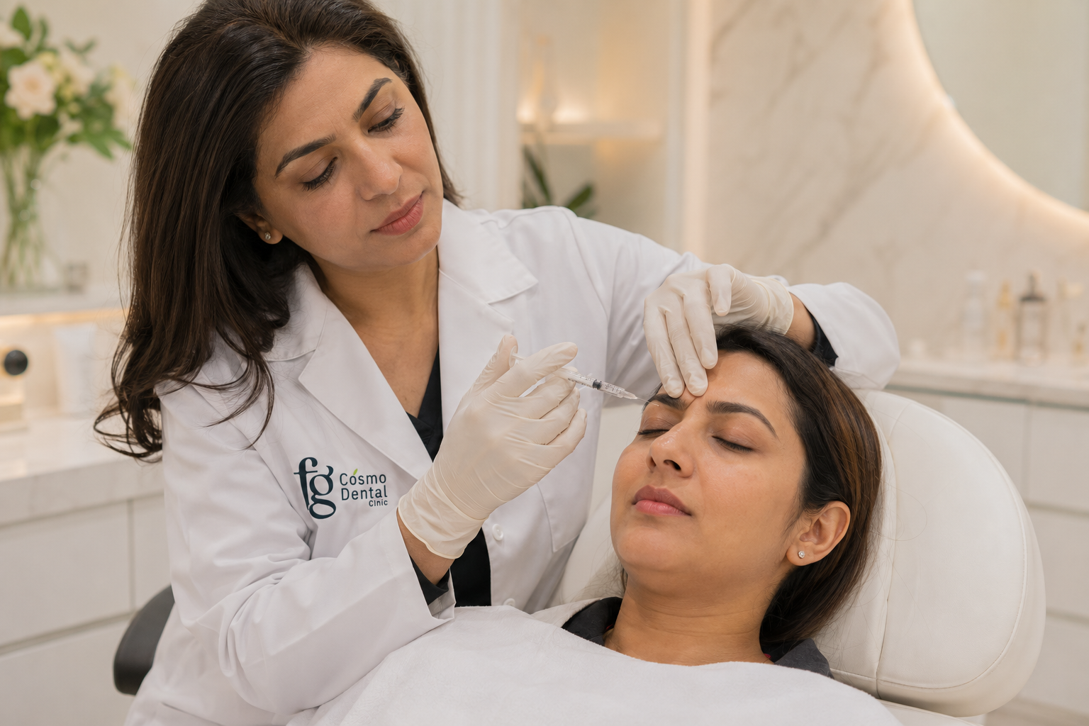 Botox consultation and fine line treatment in Karachi