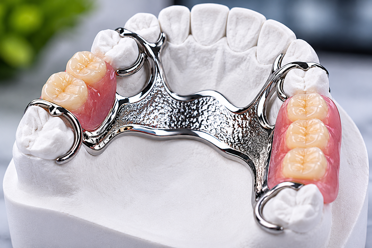 Cast denture treatment at FG Cosmo Dental Clinic Karachi