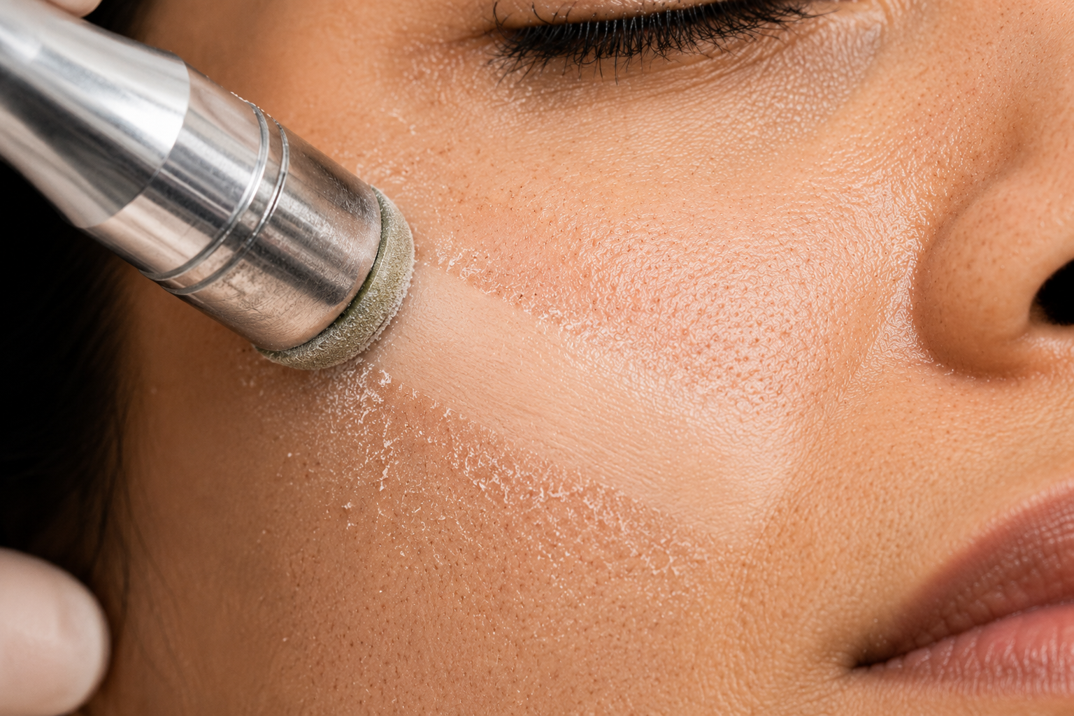 Microdermabrasion skin polishing in Karachi