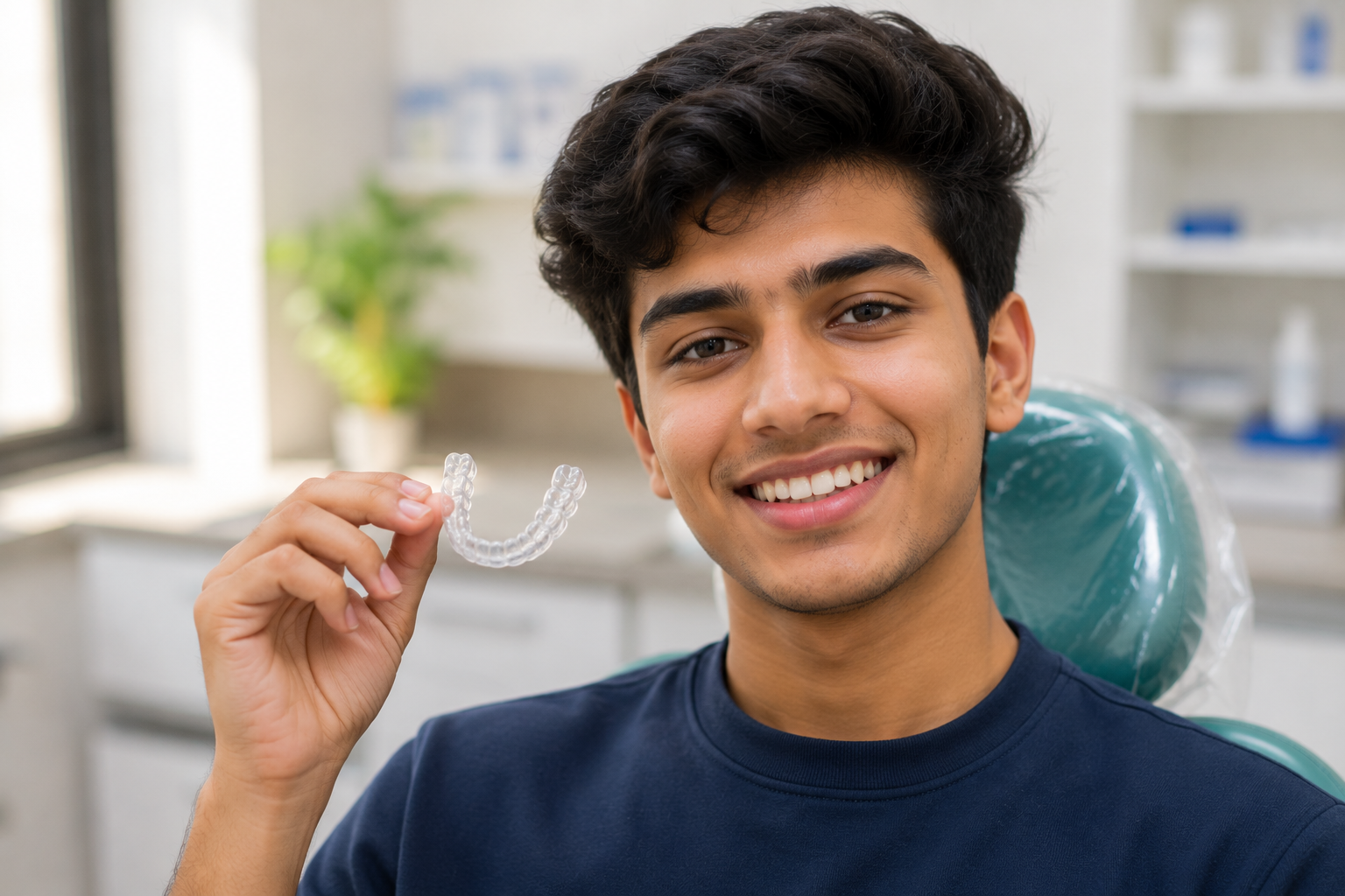 Custom orthodontic retainers at FG Cosmo Dental Clinic Karachi