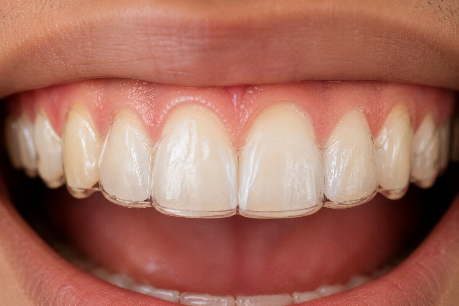 Orthodontic retainer fitting at FG Cosmo Dental Clinic Karachi