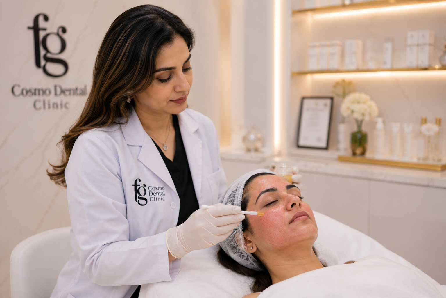 Vampire facial skin rejuvenation in Karachi