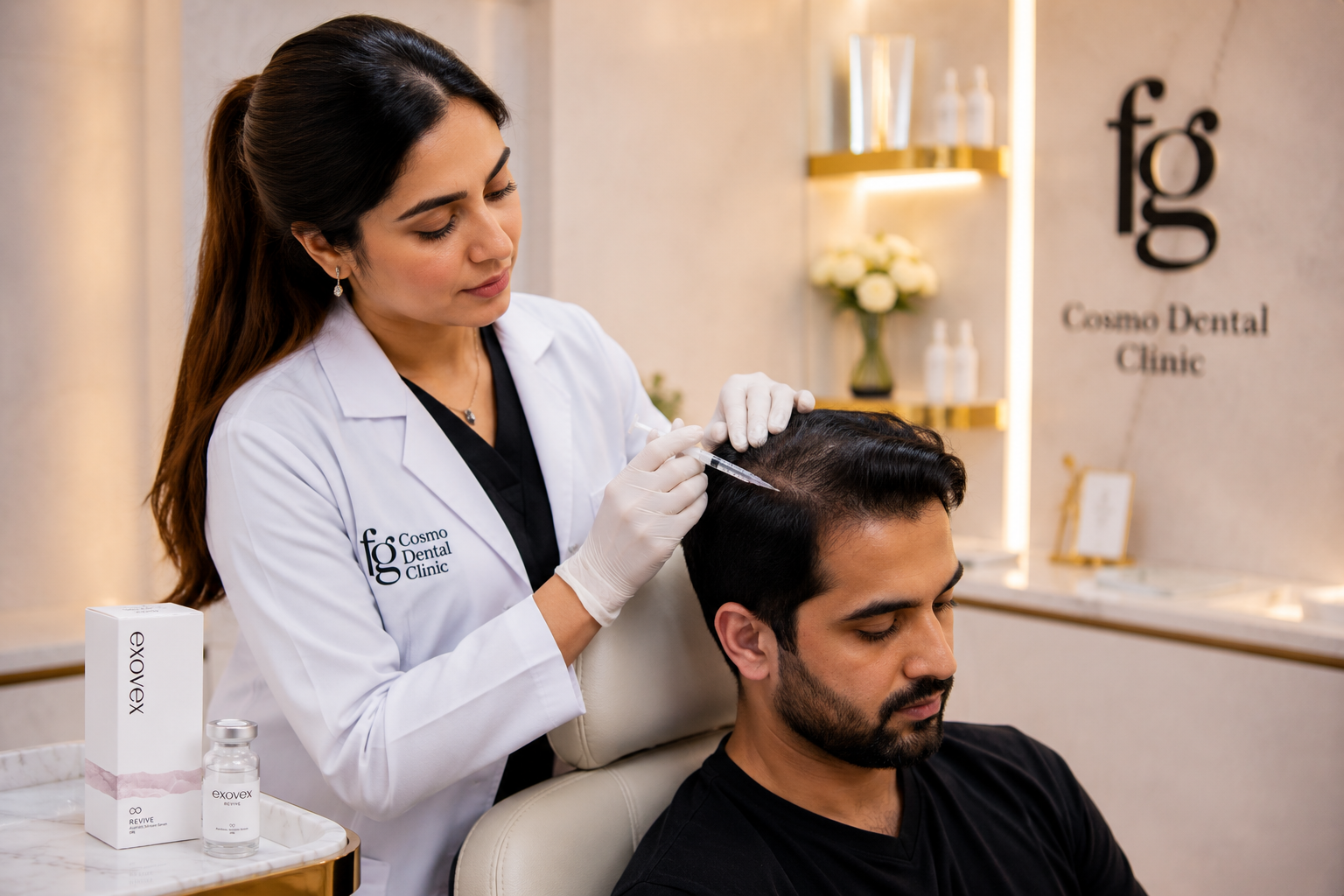 Exosomes skin and hair treatment in Karachi